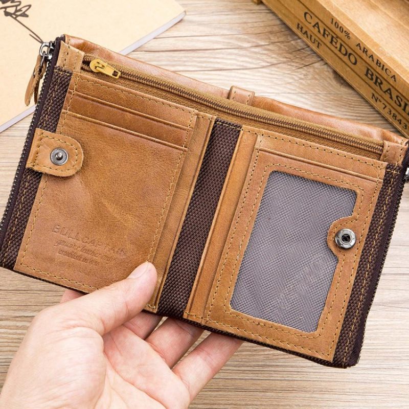 European Organizer Wallet Læderpunge