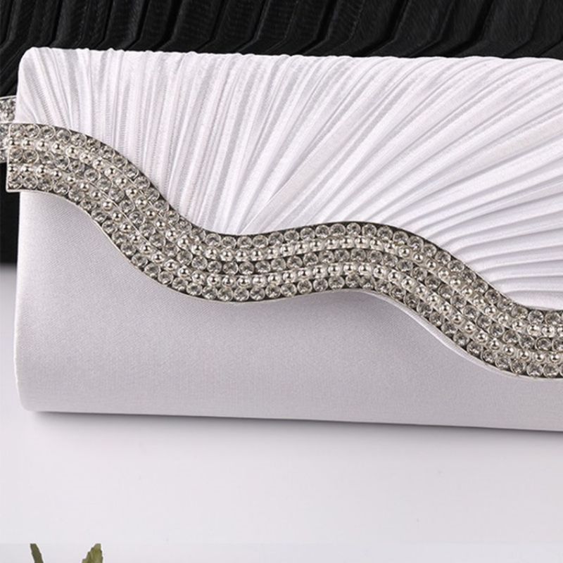 Rektangel Satin Banket Clutches & Aftentasker